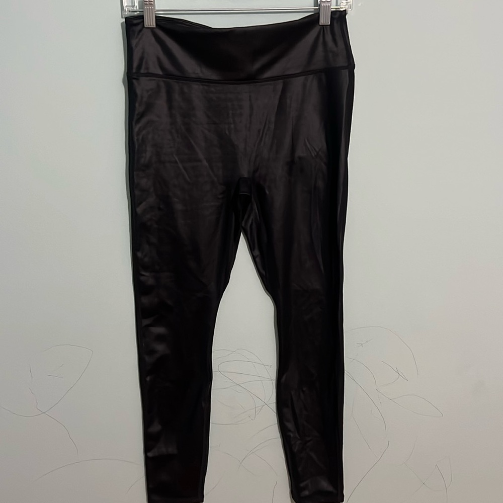 Fabletics faux leather leggings